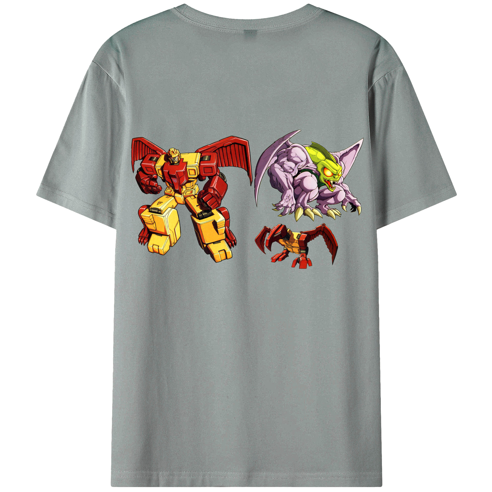 （画像用）  綿100％ メンズ半袖Tシャツ（バックプリント） 通気性